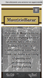 Mobile Screenshot of mauriziobazar.com