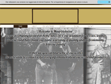 Tablet Screenshot of mauriziobazar.com